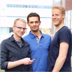 Die Gründer des Berliner Start-Ups poqit