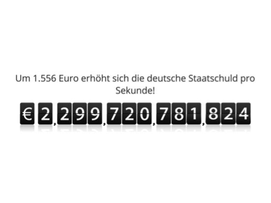 Schuldenuhr