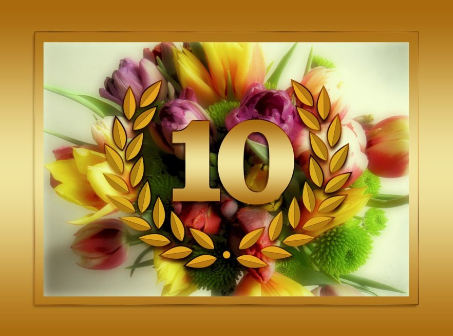 10-jähriges Jubiläum
