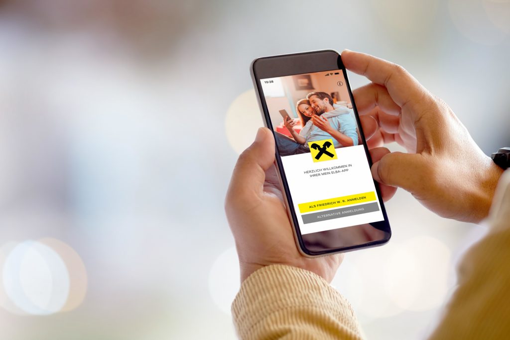 Die neue Mein ELBA-App von Raiffeisen ermöglicht Transaktionen per ...