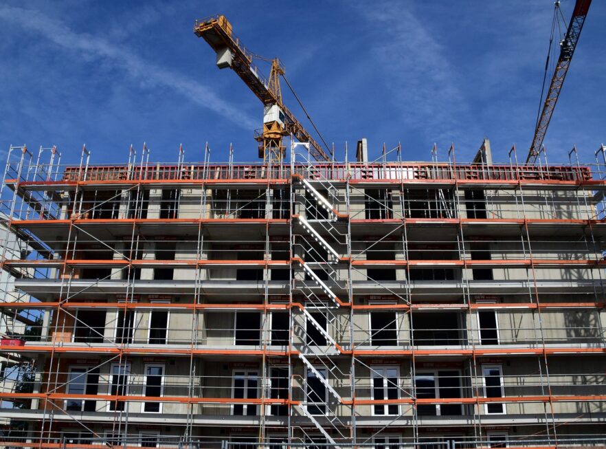 Baustelle Häuser