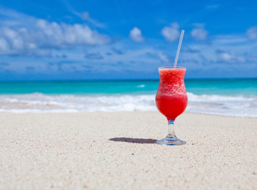 Drink am Strand