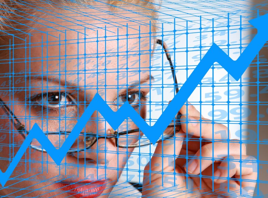 Frauen an der Börse