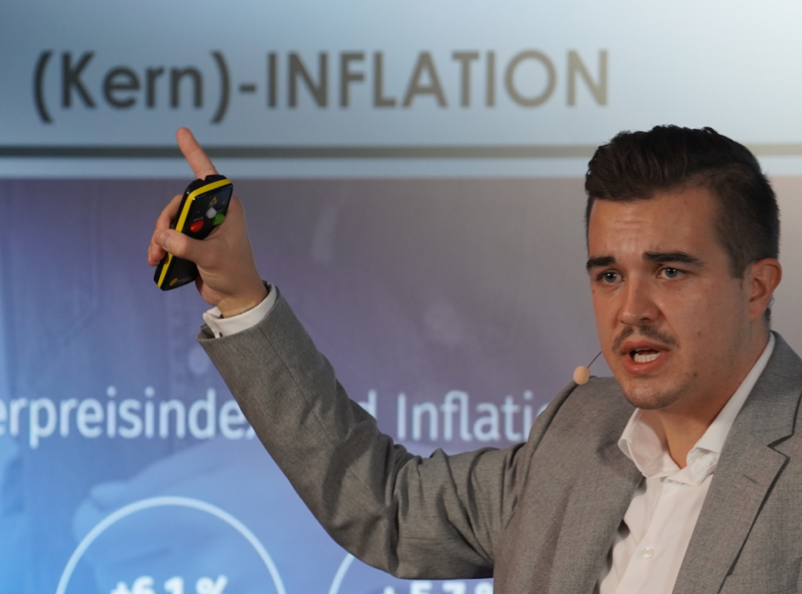 Felix M. Früchtl, ProLife, auf dem deutschen Sachwertekongress 2023 © ProLife