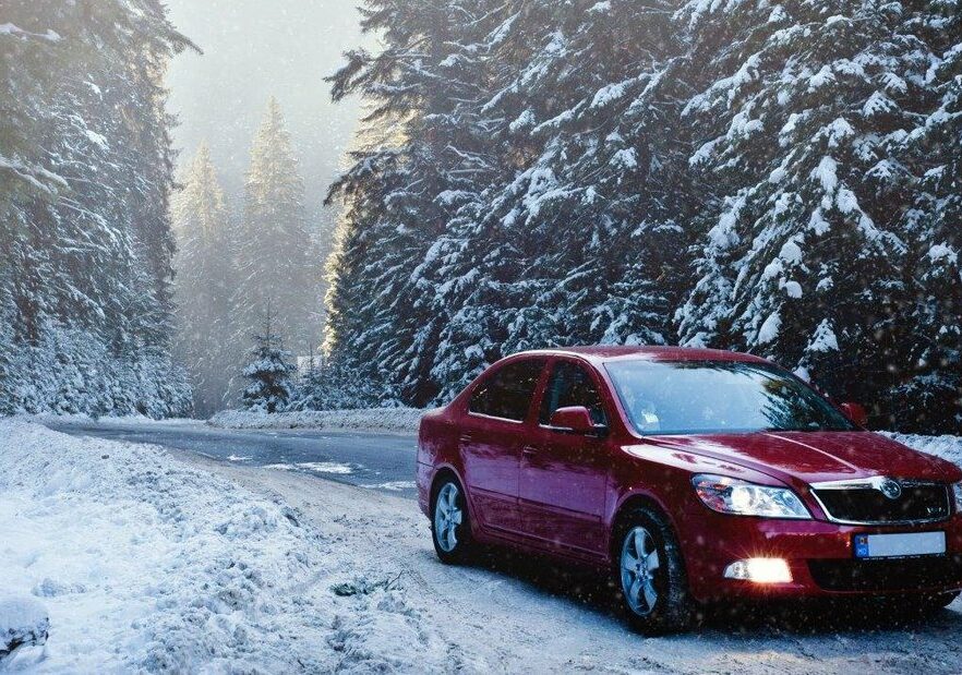 Auto Schnee Winterreifen