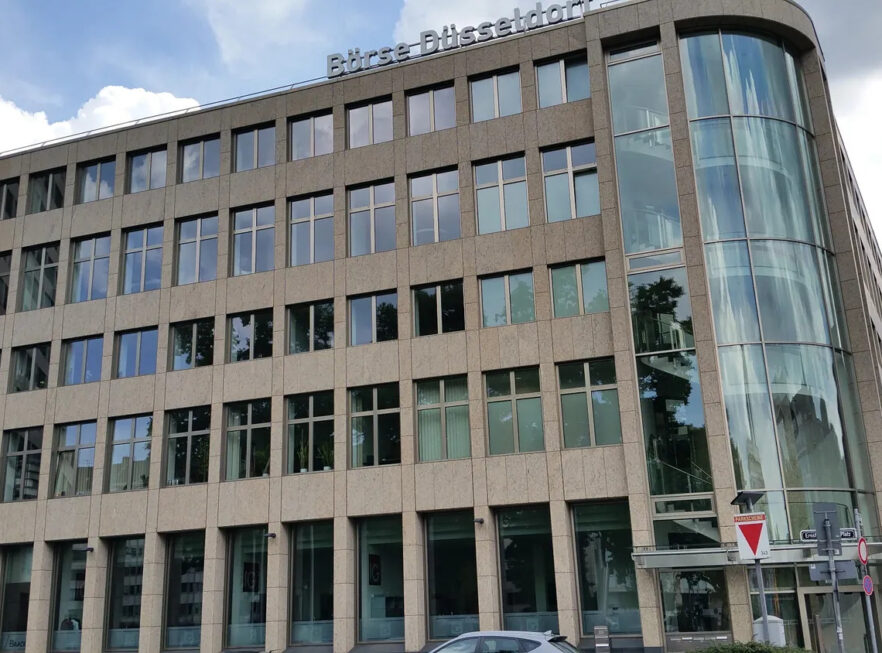 Börse Düsseldorf.